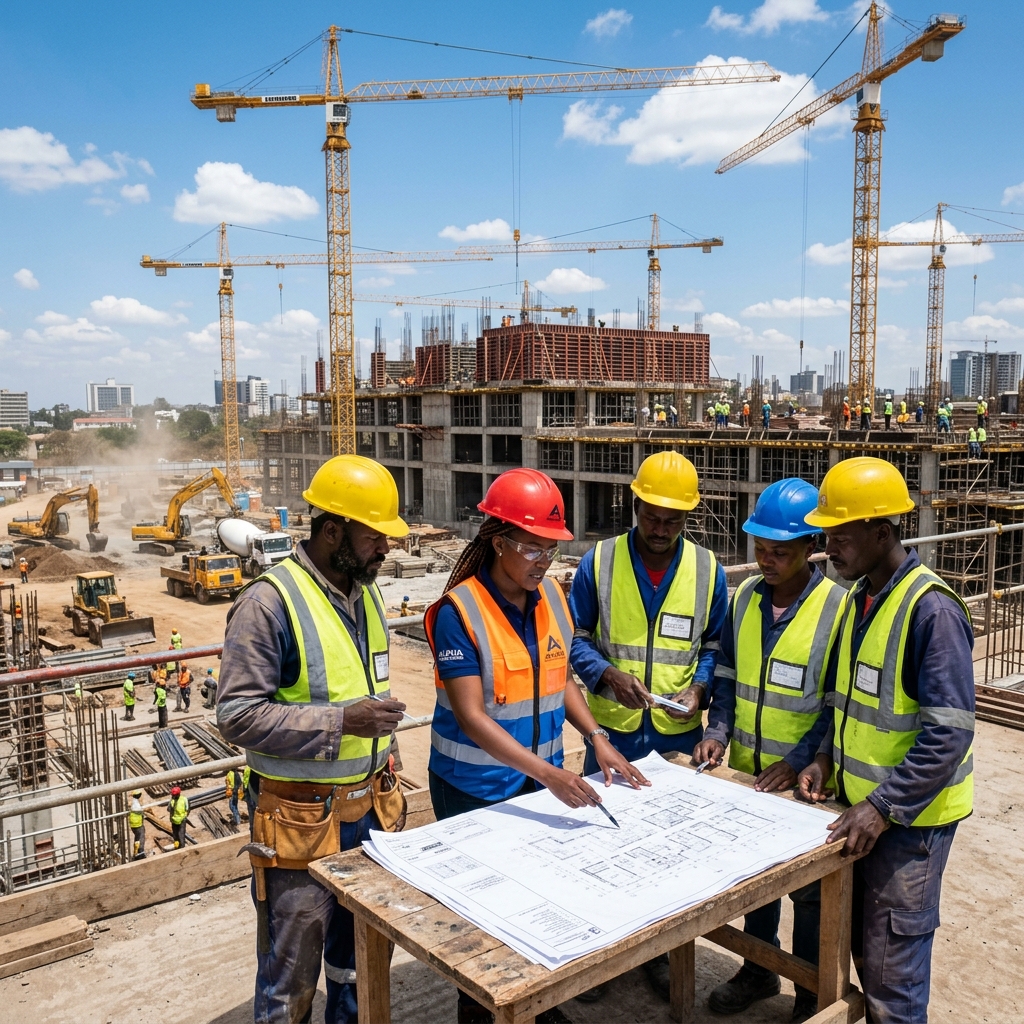 Chantier de construction
